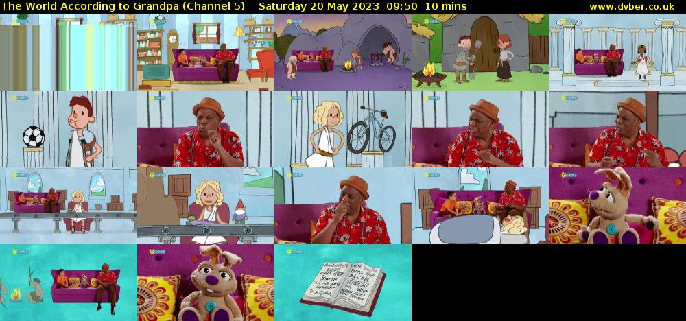 The World According to Grandpa (Channel 5) Saturday 20 May 2023 09:50 - 10:00