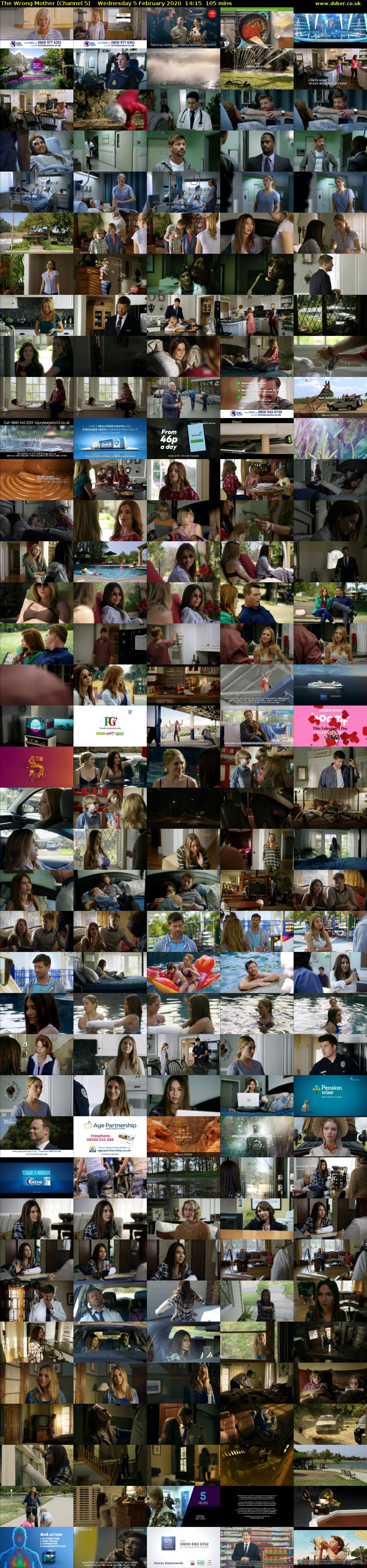 The Wrong Mother (Channel 5) Wednesday 5 February 2020 14:15 - 16:00