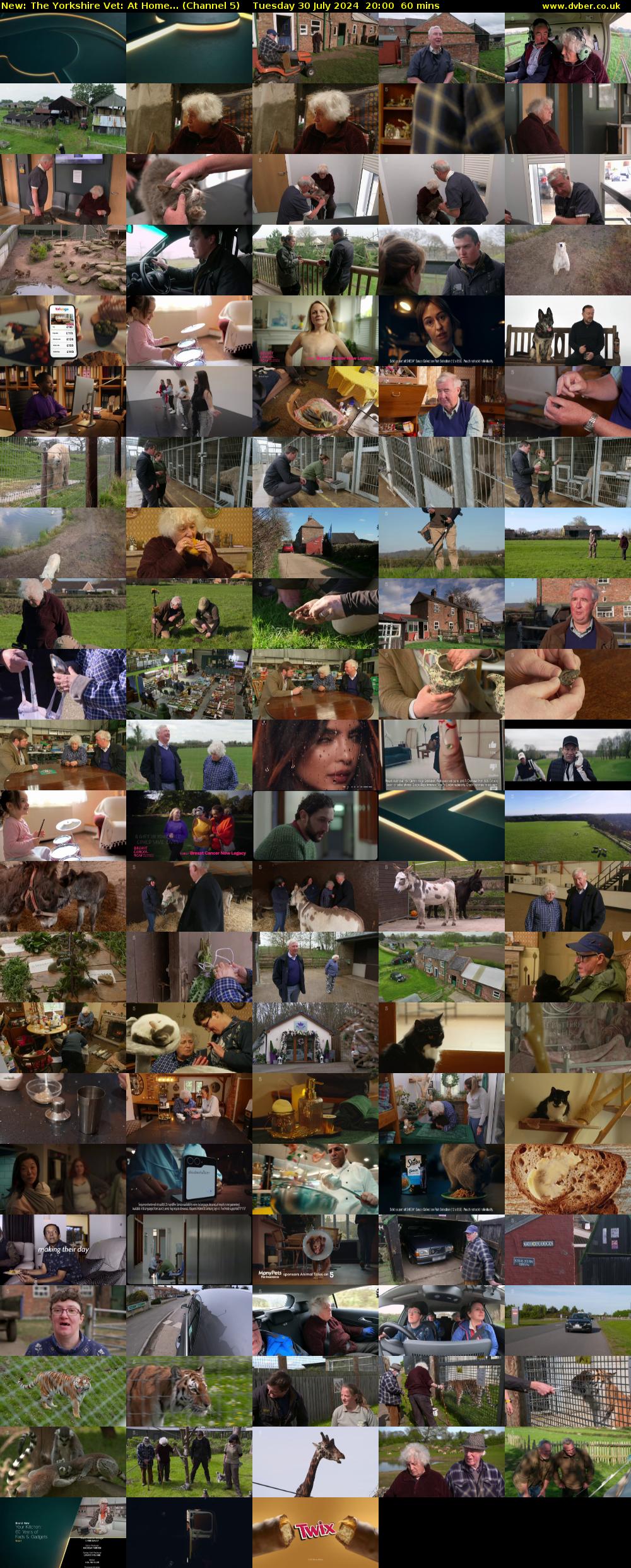 The Yorkshire Vet: At Home... (Channel 5) Tuesday 30 July 2024 20:00 - 21:00