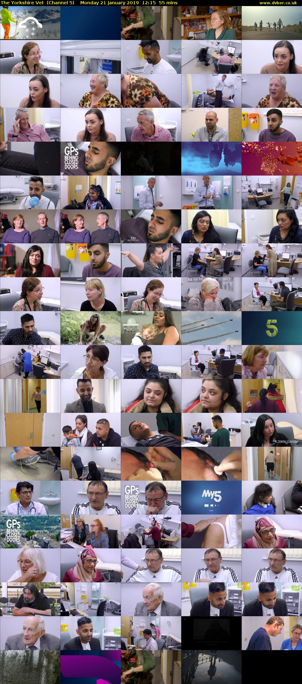 The Yorkshire Vet  (Channel 5) Monday 21 January 2019 12:15 - 13:10