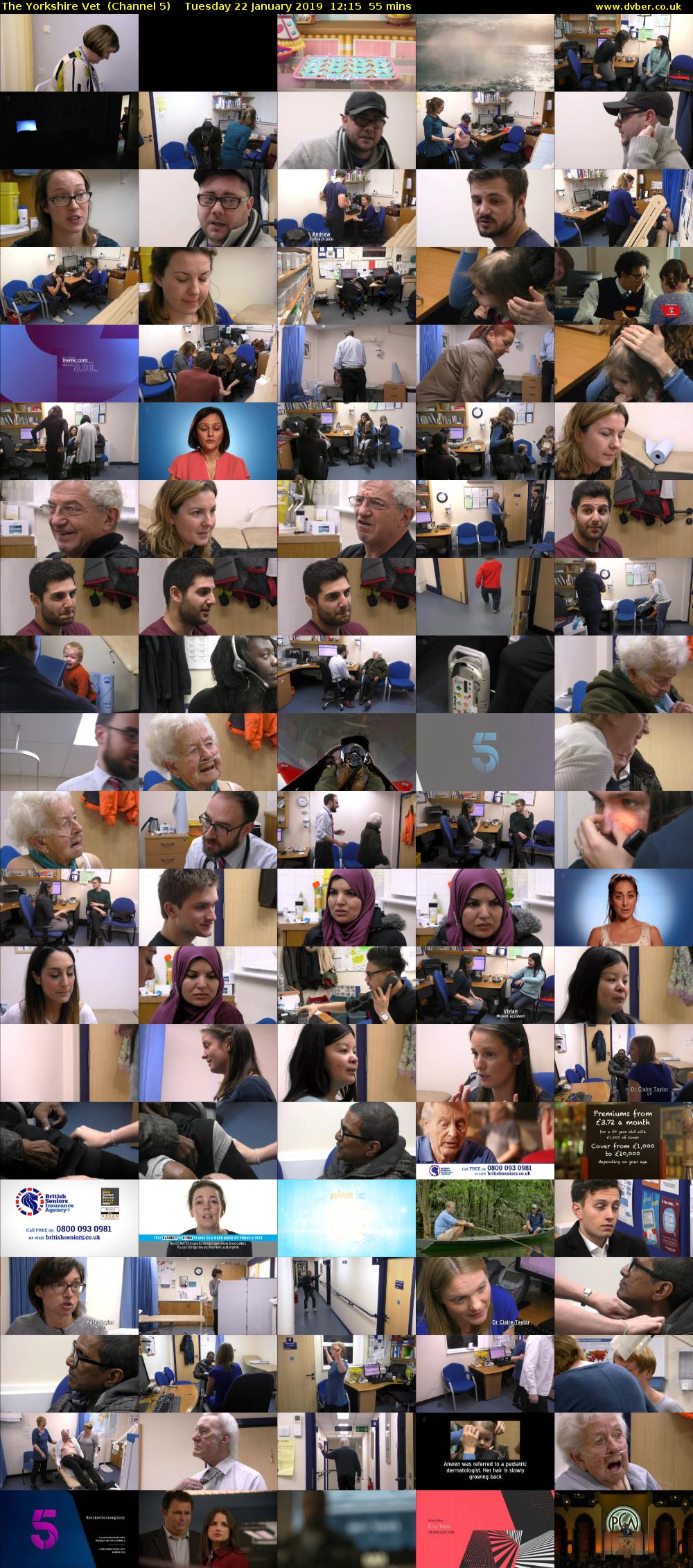 The Yorkshire Vet  (Channel 5) Tuesday 22 January 2019 12:15 - 13:10