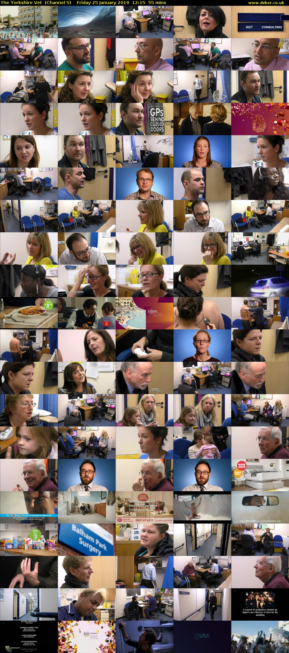 The Yorkshire Vet  (Channel 5) Friday 25 January 2019 12:15 - 13:10