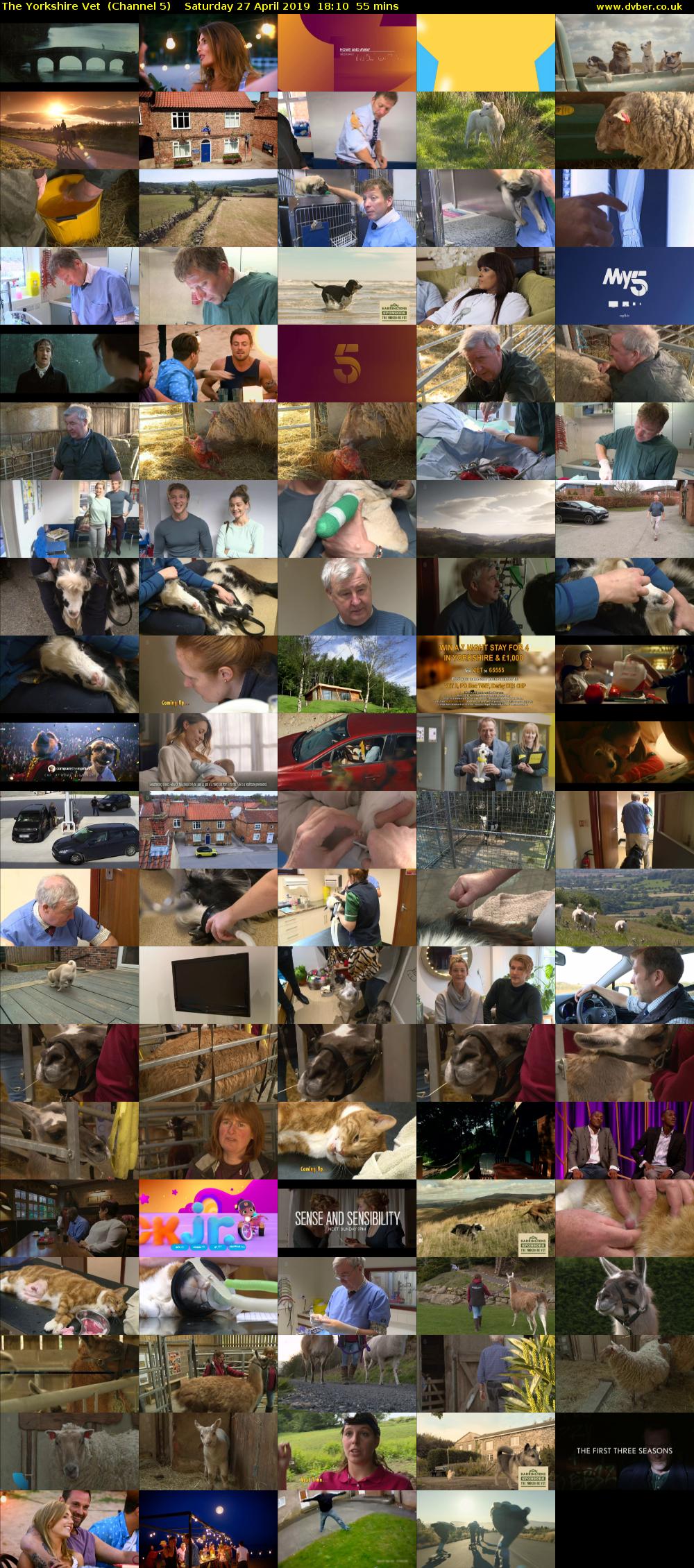 The Yorkshire Vet  (Channel 5) Saturday 27 April 2019 18:10 - 19:05