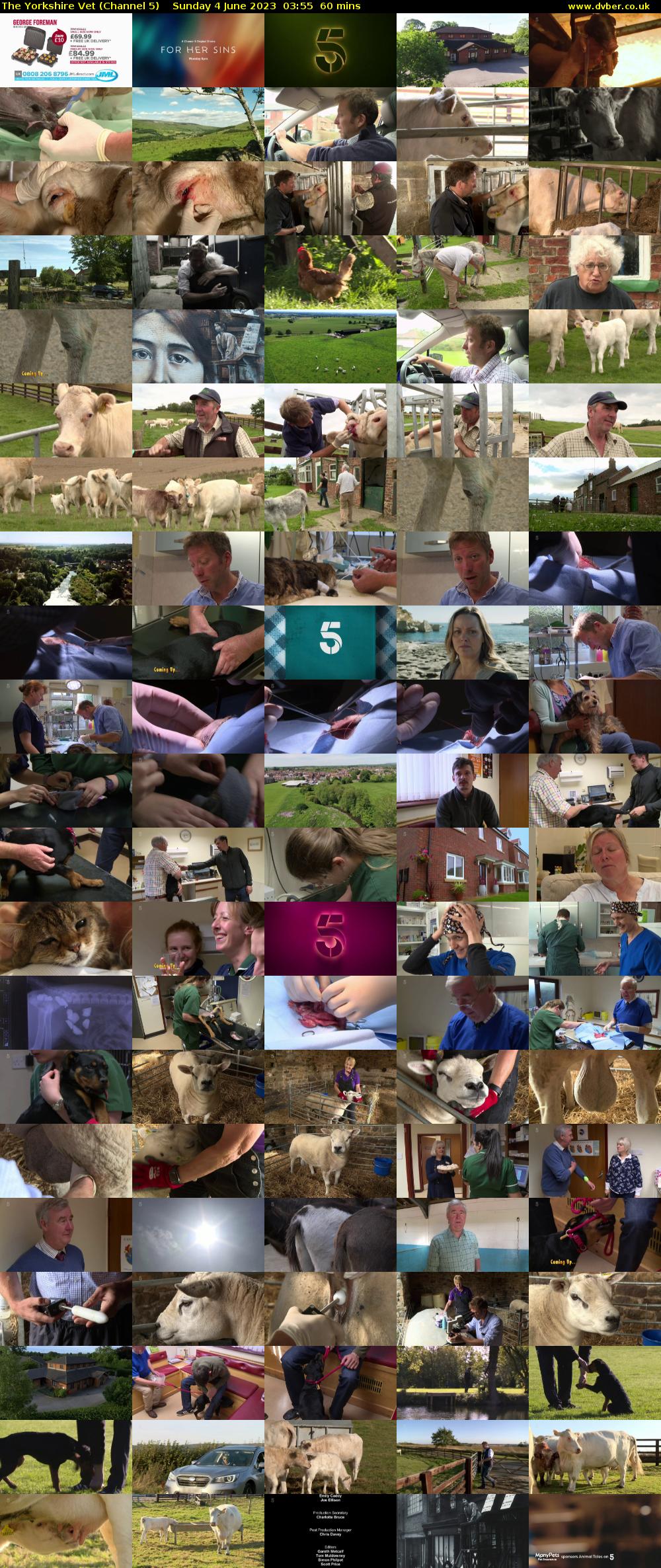 The Yorkshire Vet (Channel 5) Sunday 4 June 2023 03:55 - 04:55
