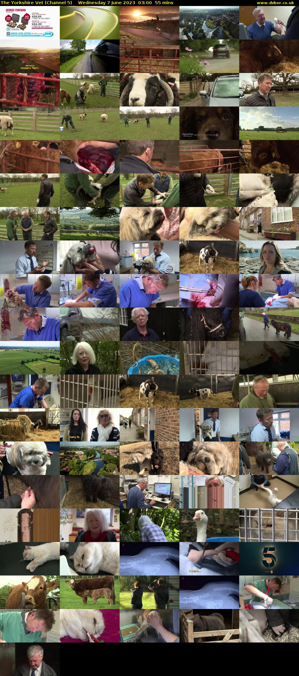 The Yorkshire Vet (Channel 5) Wednesday 7 June 2023 03:00 - 03:55