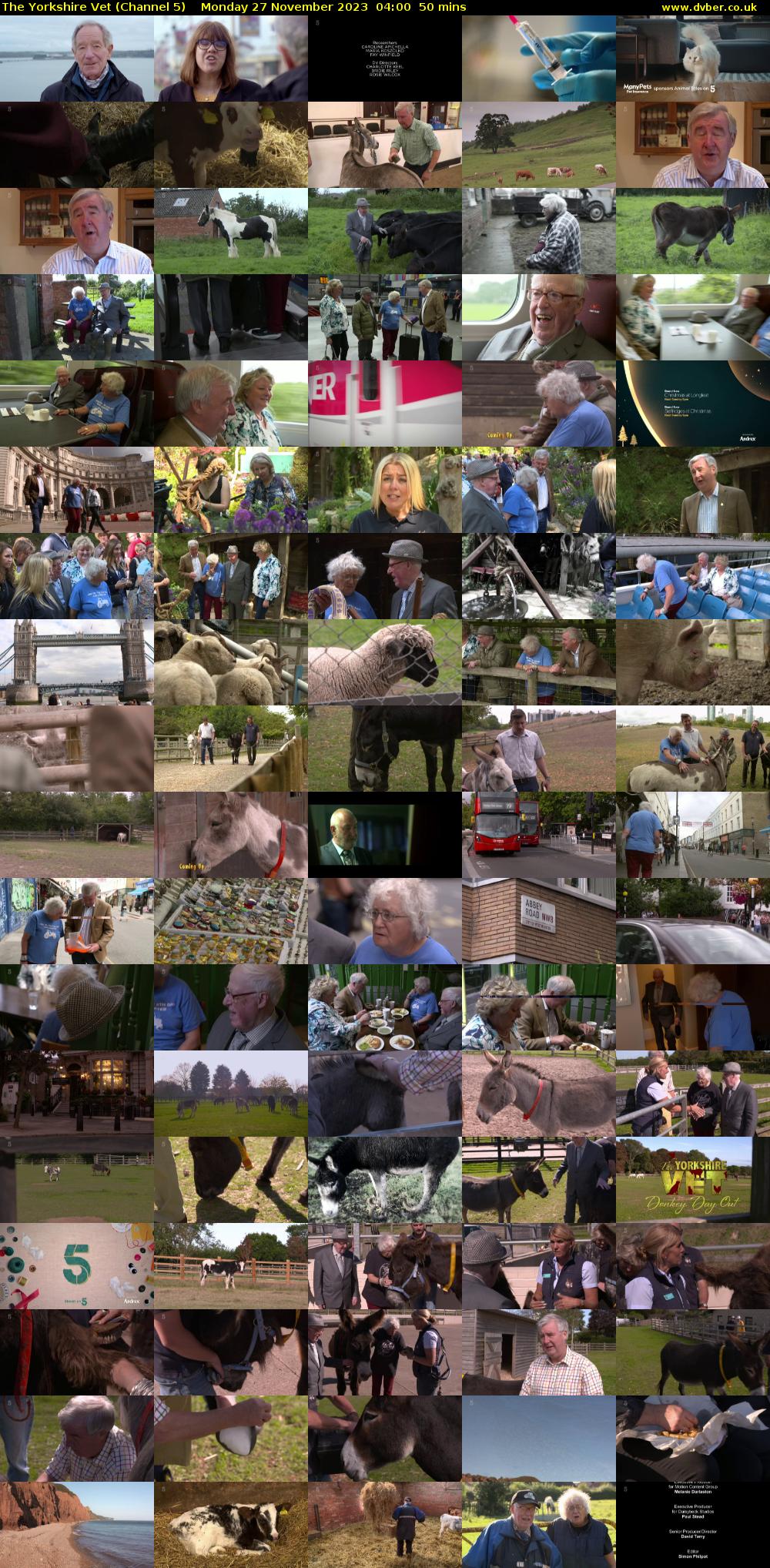 The Yorkshire Vet (Channel 5) Monday 27 November 2023 04:00 - 04:50