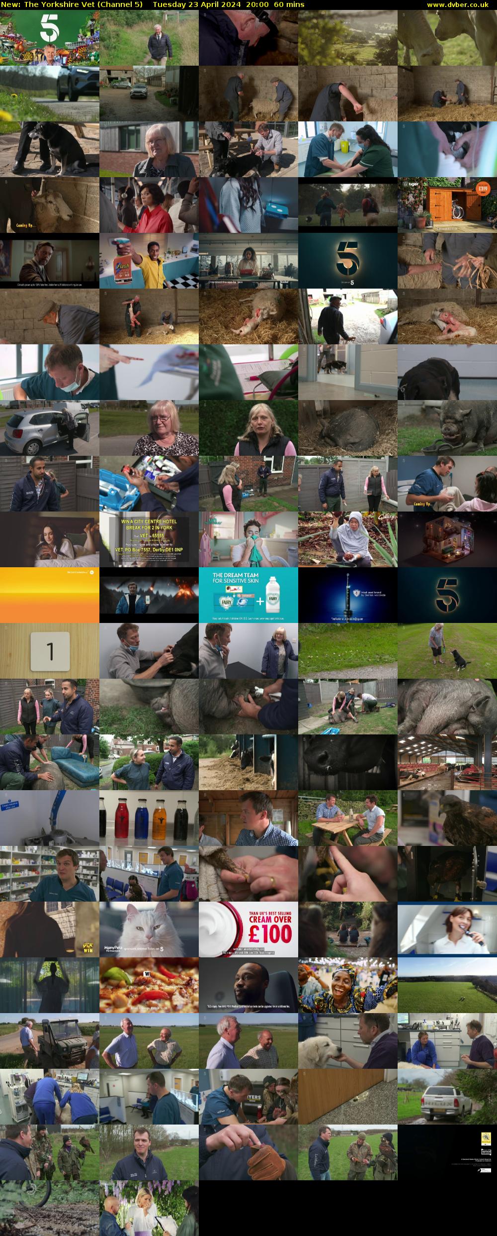 The Yorkshire Vet (Channel 5) Tuesday 23 April 2024 20:00 - 21:00