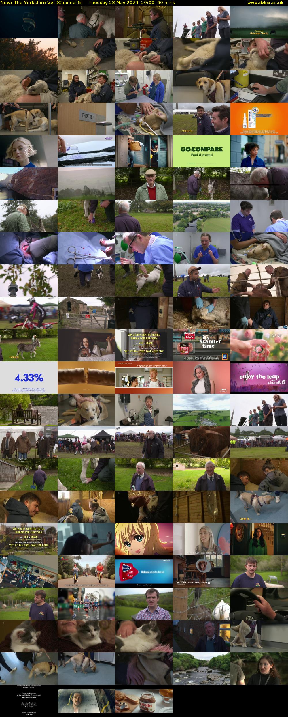 The Yorkshire Vet (Channel 5) Tuesday 28 May 2024 20:00 - 21:00