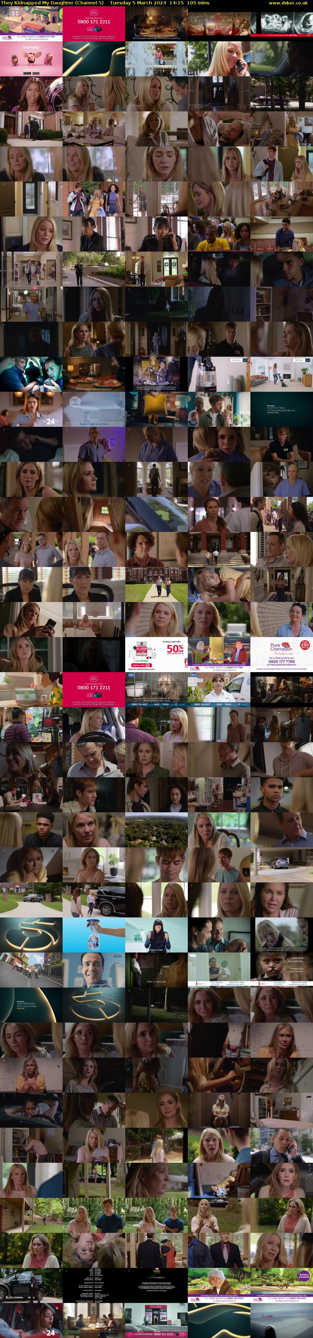They Kidnapped My Daughter (Channel 5) Tuesday 5 March 2024 14:15 - 16:00