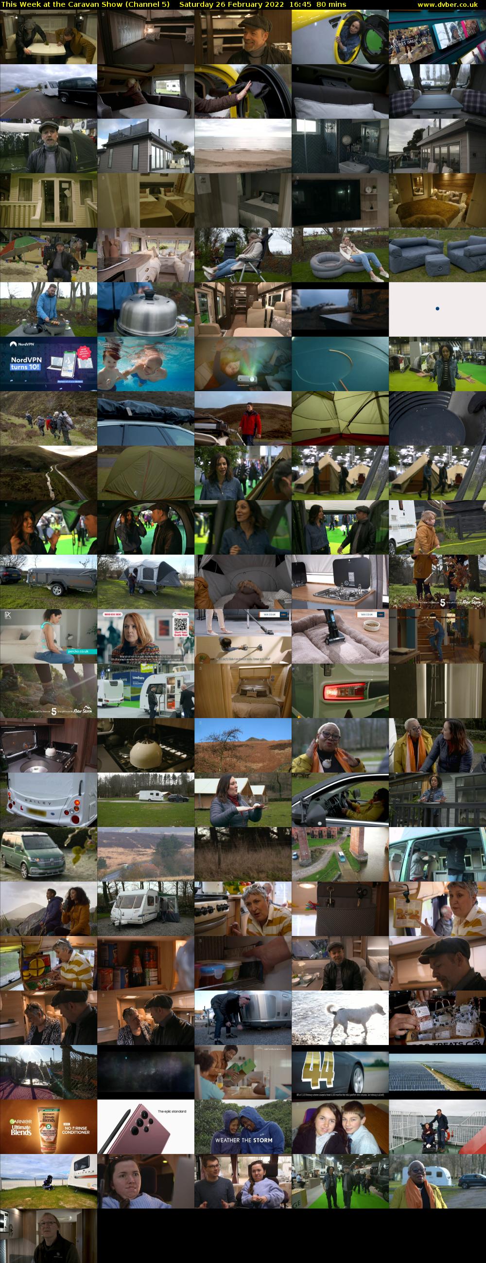 This Week at the Caravan Show (Channel 5) Saturday 26 February 2022 16:45 - 18:05