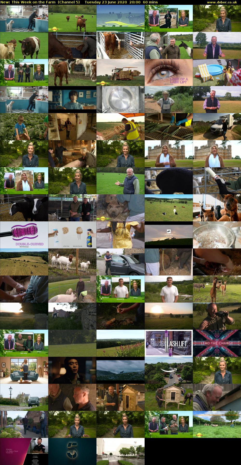 This Week on the Farm (Channel 5) Tuesday 23 June 2020 20:00 - 21:00