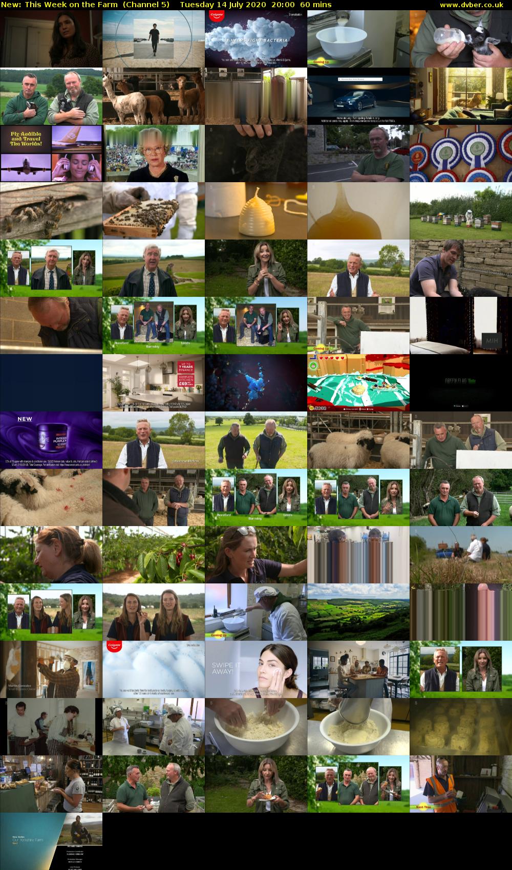 This Week on the Farm (Channel 5) Tuesday 14 July 2020 20:00 - 21:00