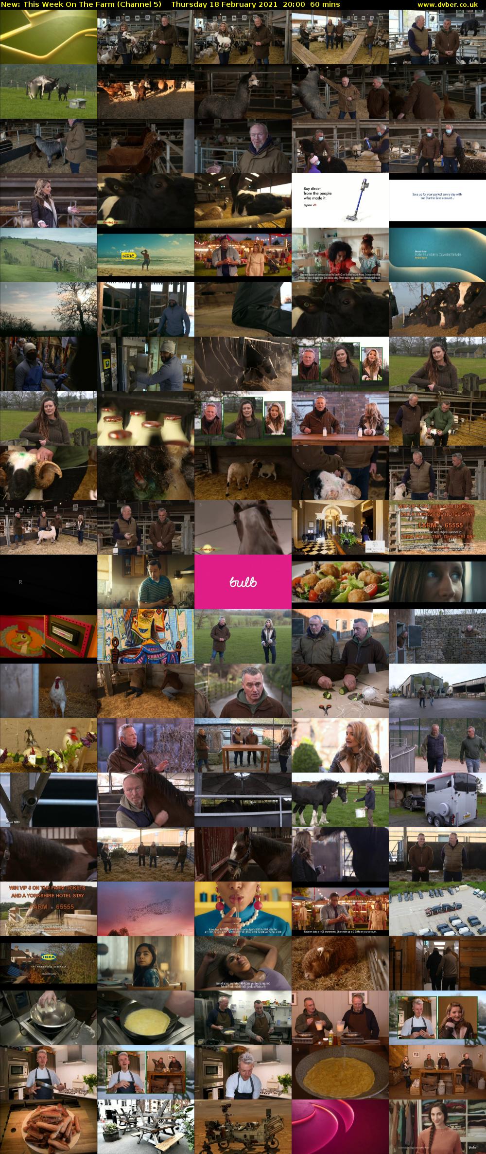 This Week on the Farm (Channel 5) Thursday 18 February 2021 20:00 - 21:00