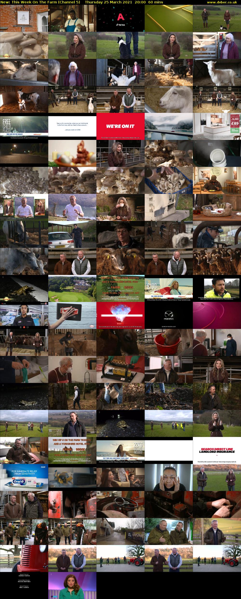 This Week on the Farm (Channel 5) Thursday 25 March 2021 20:00 - 21:00