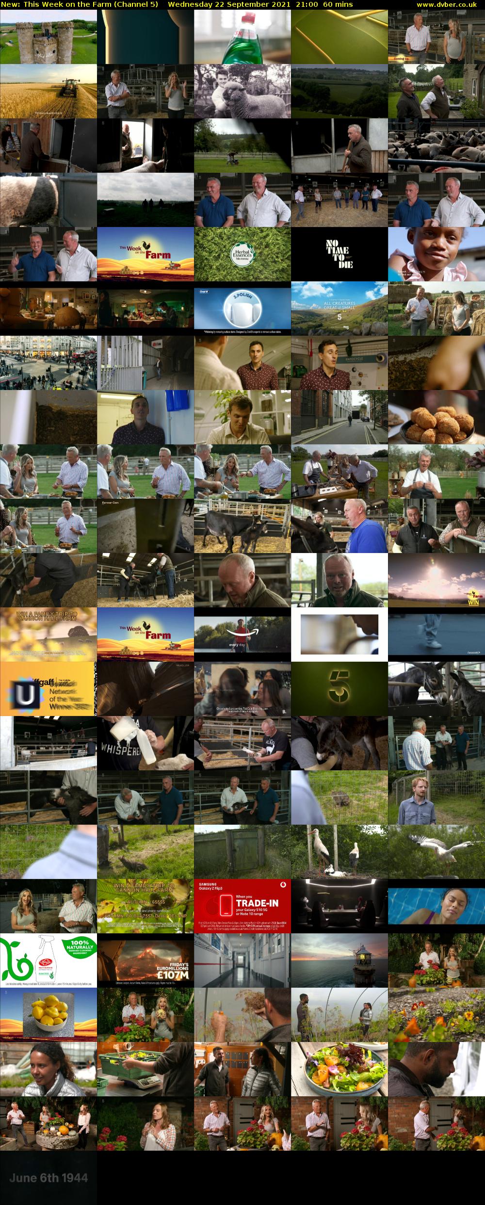 This Week on the Farm (Channel 5) Wednesday 22 September 2021 21:00 - 22:00