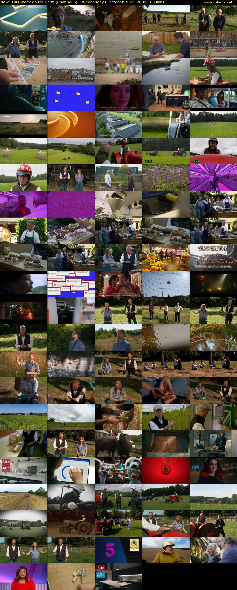 This Week on the Farm (Channel 5) Wednesday 6 October 2021 20:00 - 21:00
