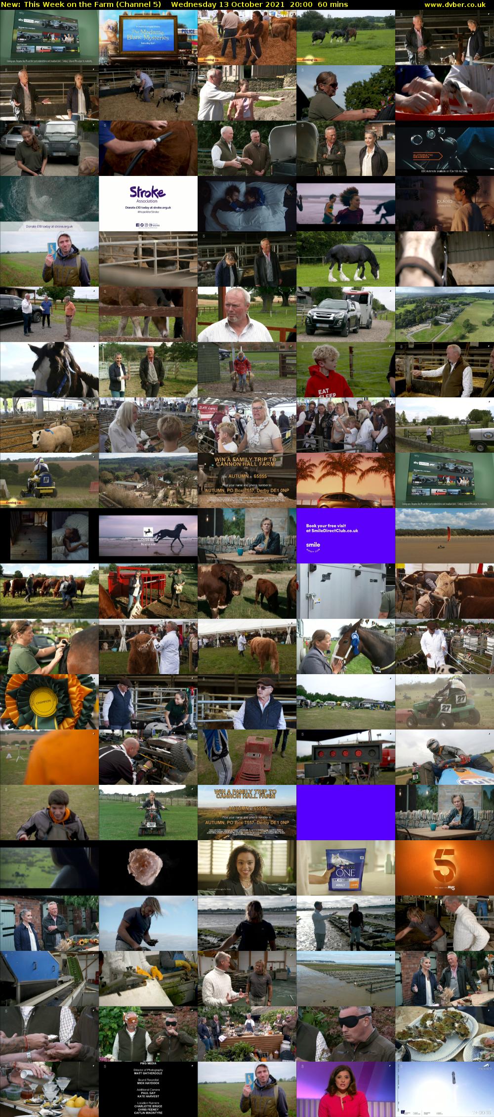 This Week on the Farm (Channel 5) Wednesday 13 October 2021 20:00 - 21:00