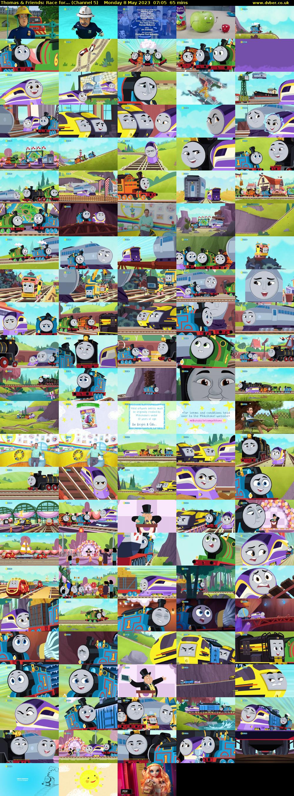 Thomas & Friends: Race for... (Channel 5) Monday 8 May 2023 07:05 - 08:10