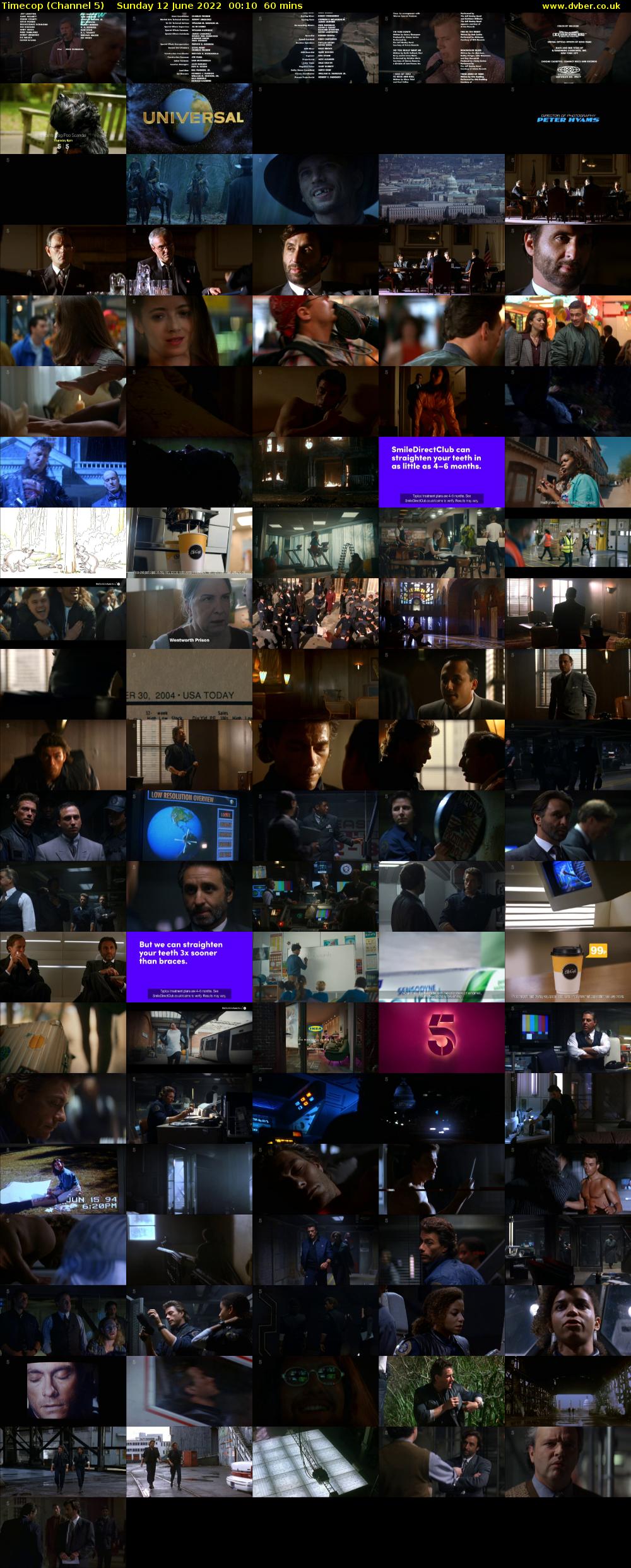 Timecop (Channel 5) Sunday 12 June 2022 00:10 - 01:10