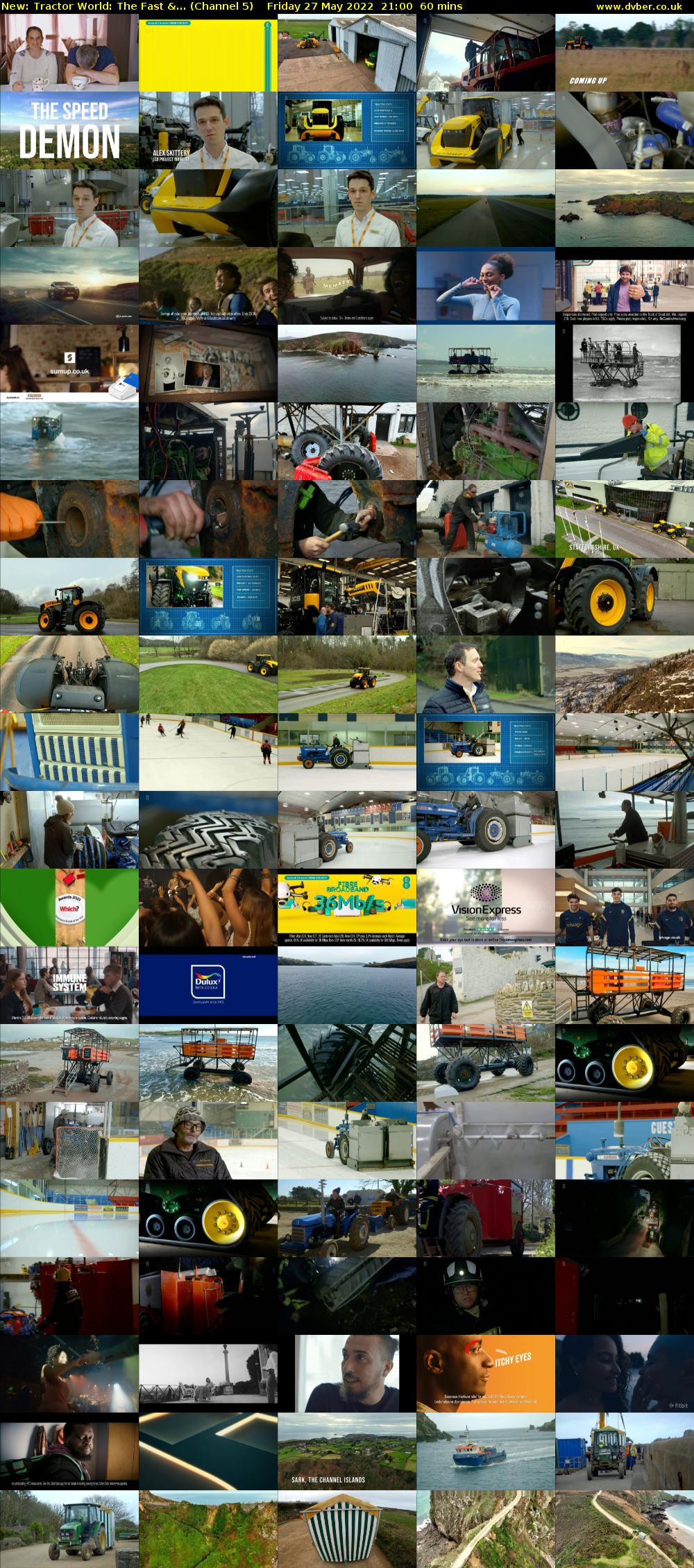 Tractor World: The Fast &... (Channel 5) Friday 27 May 2022 21:00 - 22:00