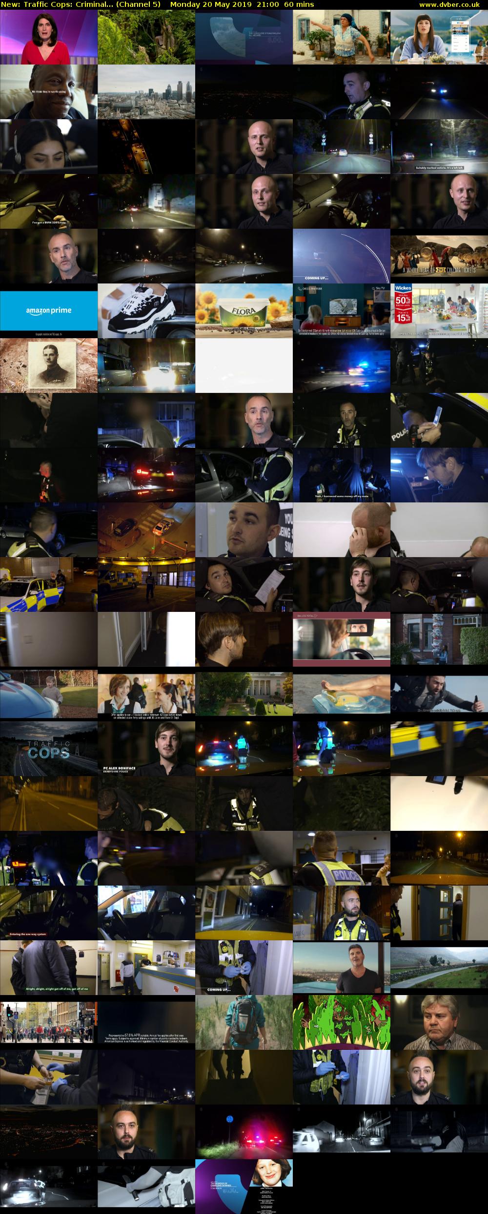 Traffic Cops: Criminal... (Channel 5) Monday 20 May 2019 21:00 - 22:00
