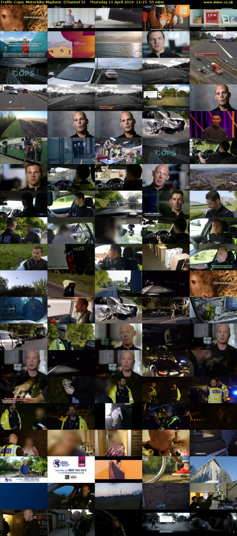Traffic Cops: Motorbike Mayhem  (Channel 5) Thursday 11 April 2019 11:15 - 12:10