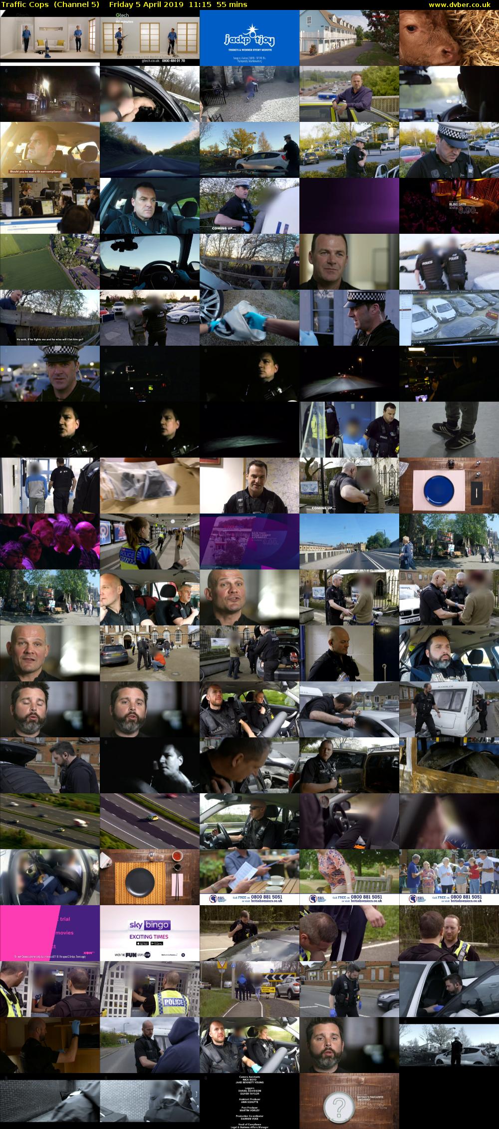 Traffic Cops  (Channel 5) Friday 5 April 2019 11:15 - 12:10
