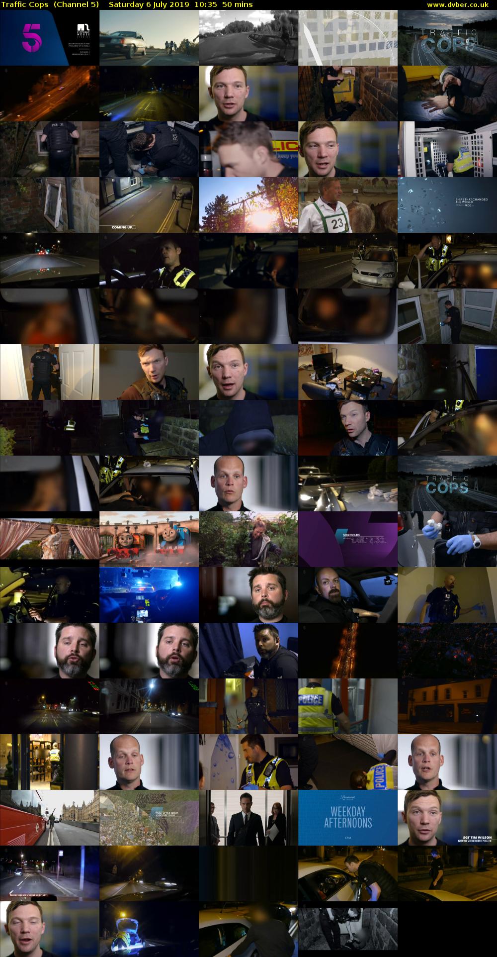 Traffic Cops  (Channel 5) Saturday 6 July 2019 10:35 - 11:25