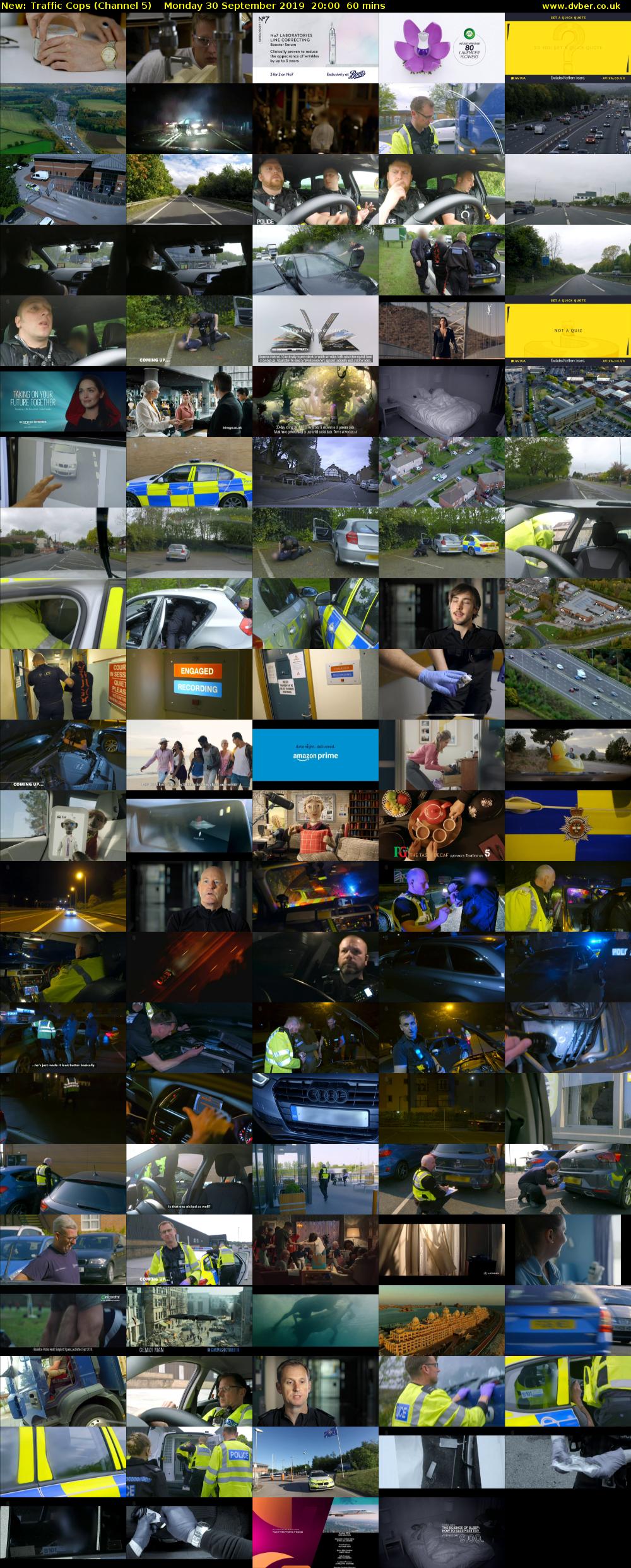 Traffic Cops (Channel 5) Monday 30 September 2019 20:00 - 21:00