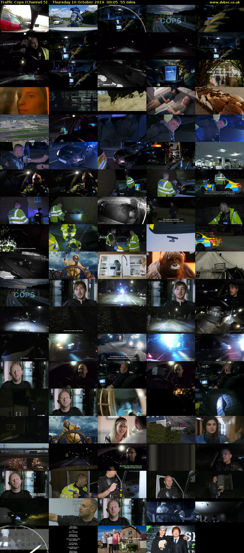 Traffic Cops (Channel 5) Thursday 10 October 2019 00:05 - 01:00