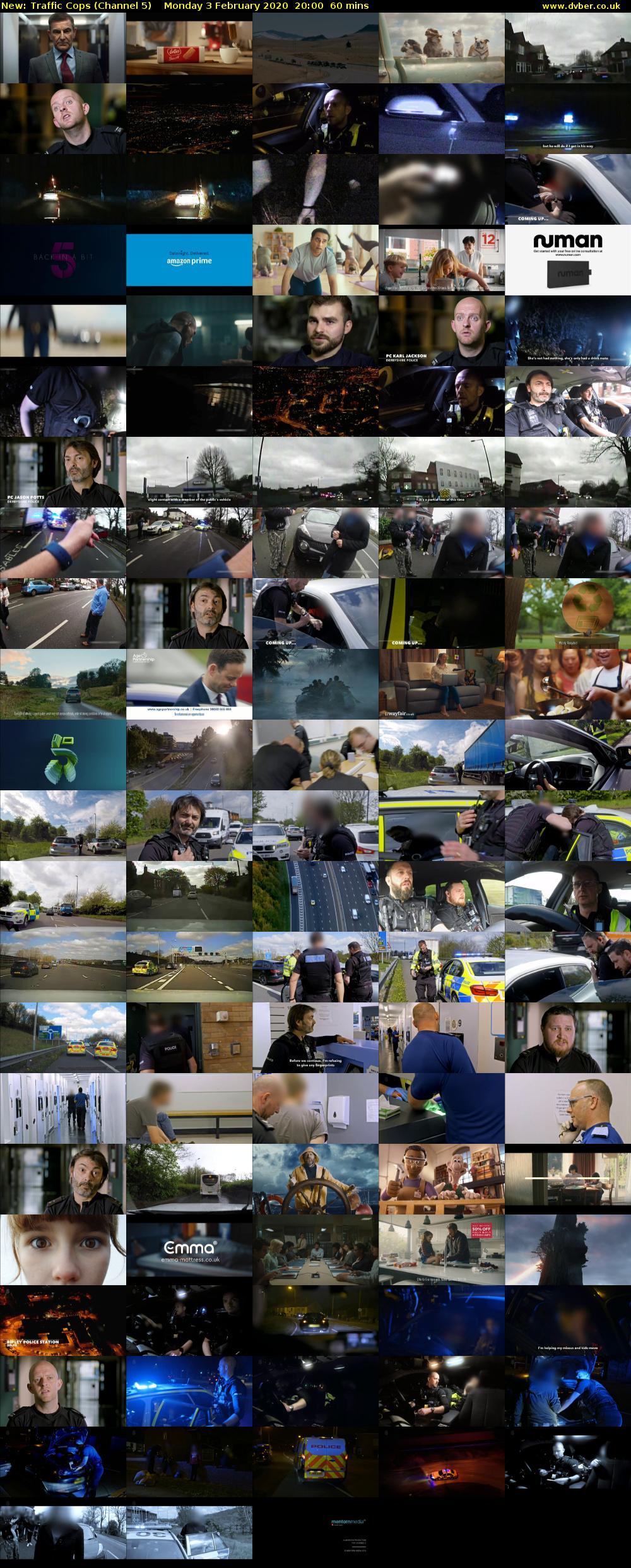 Traffic Cops (Channel 5) Monday 3 February 2020 20:00 - 21:00