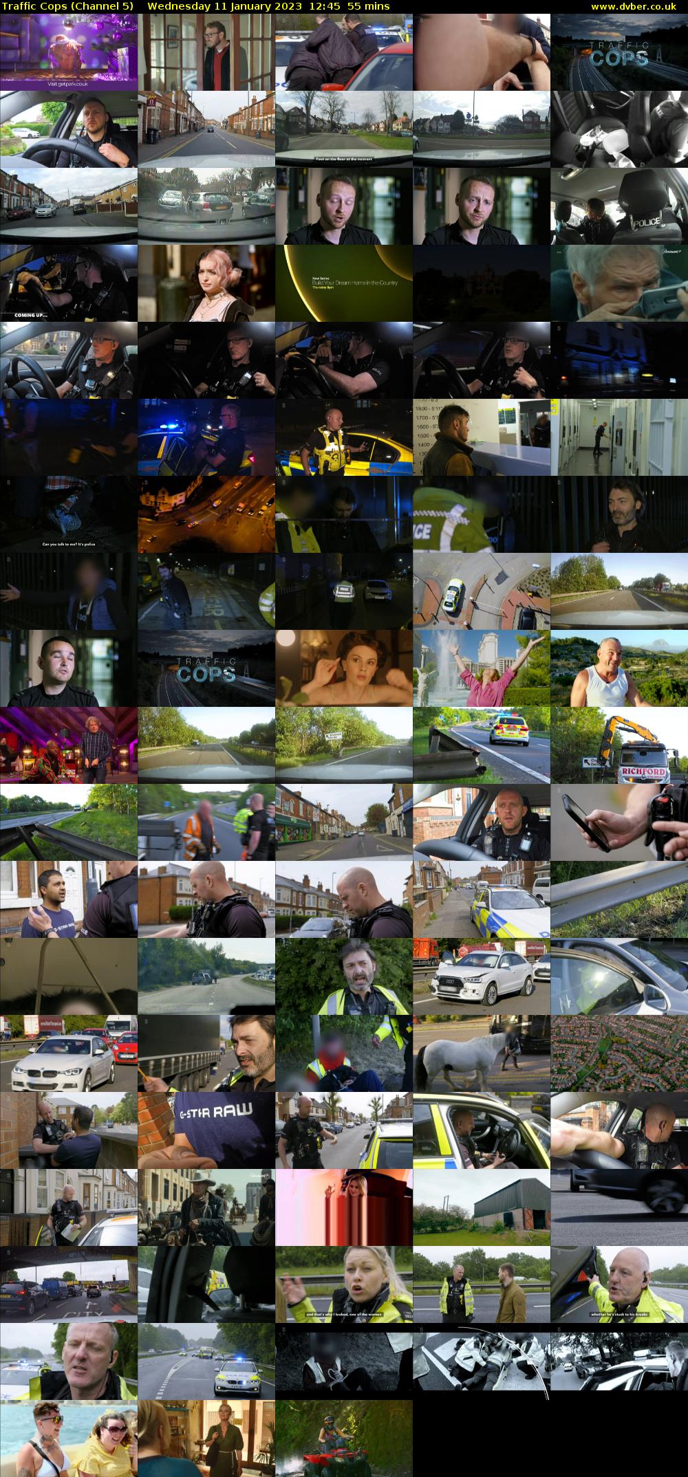 Traffic Cops (Channel 5) Wednesday 11 January 2023 12:45 - 13:40