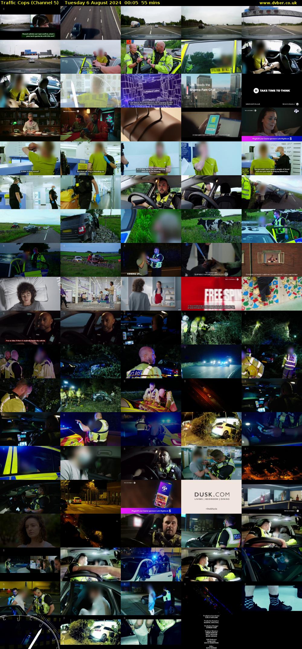 Traffic Cops (Channel 5) Tuesday 6 August 2024 00:05 - 01:00
