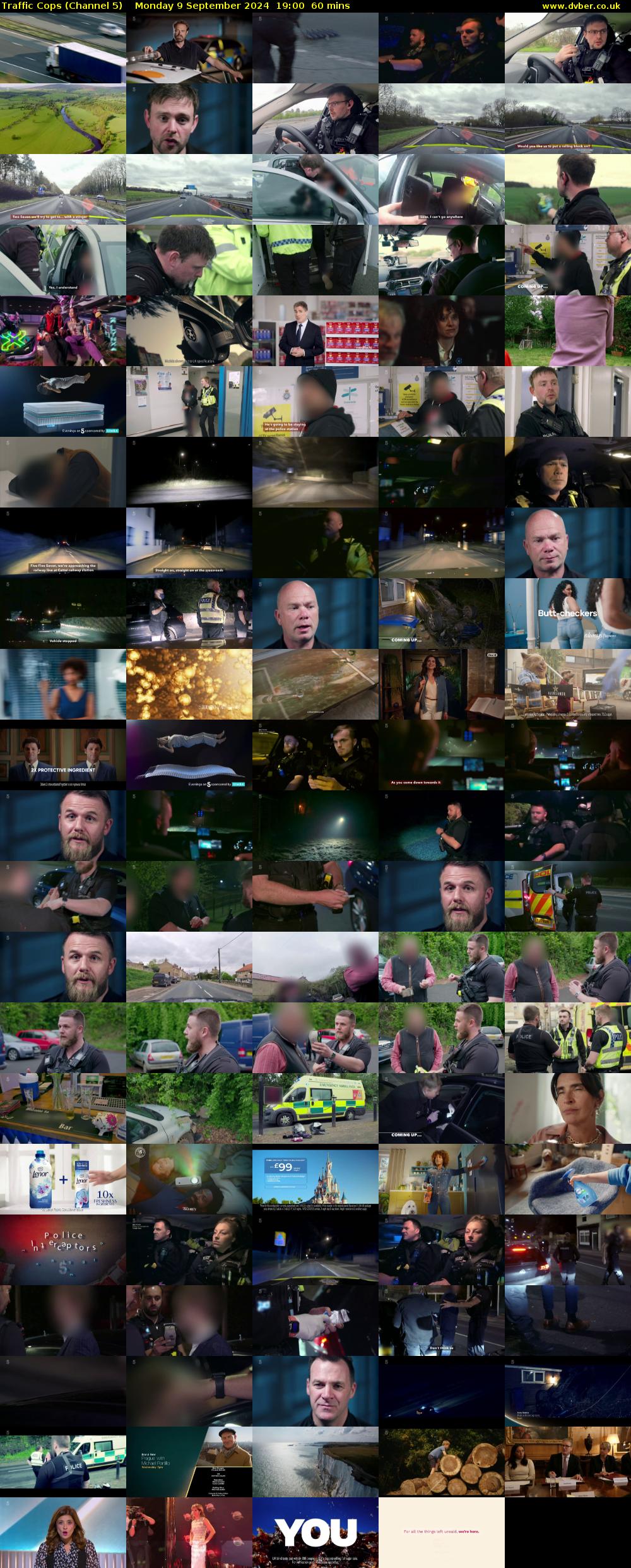 Traffic Cops (Channel 5) Monday 9 September 2024 19:00 - 20:00