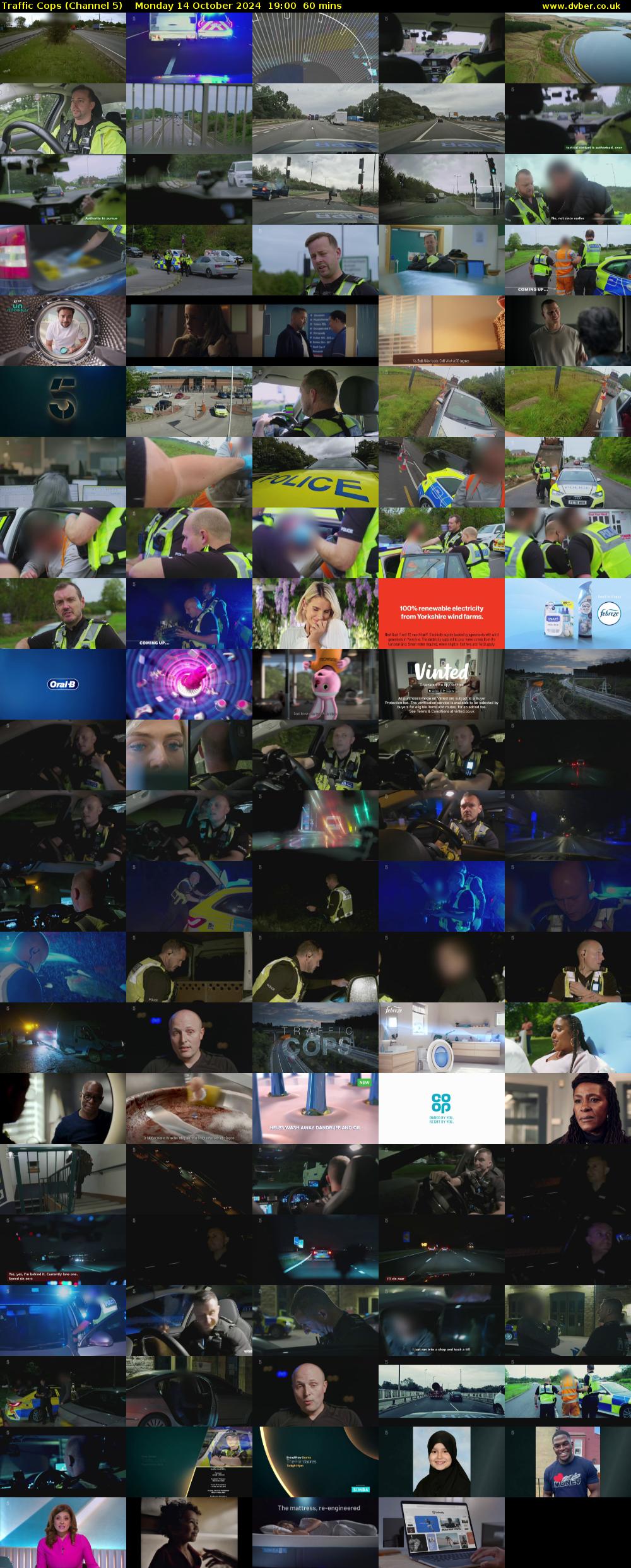 Traffic Cops (Channel 5) Monday 14 October 2024 19:00 - 20:00