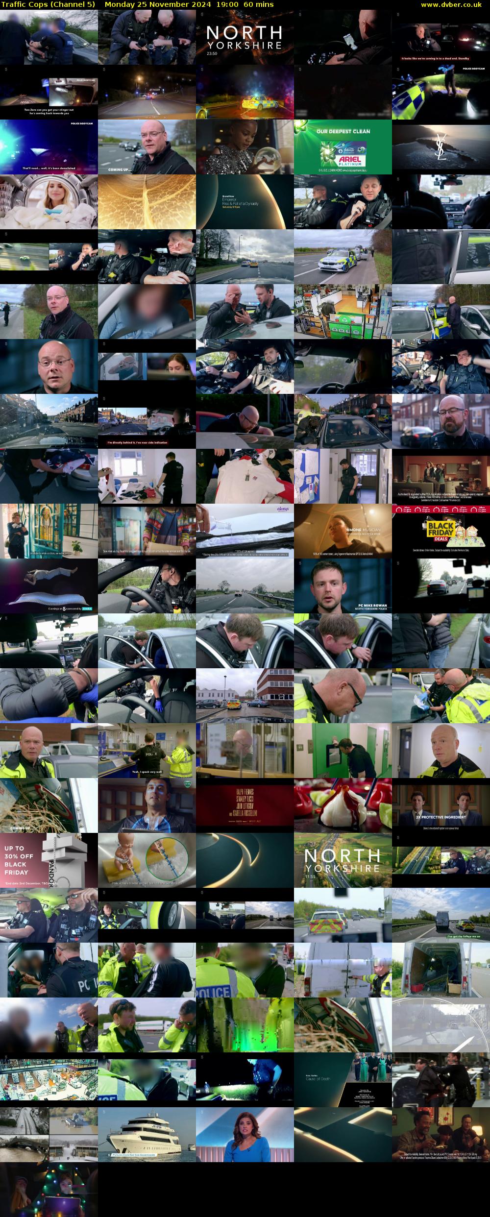 Traffic Cops (Channel 5) Monday 25 November 2024 19:00 - 20:00