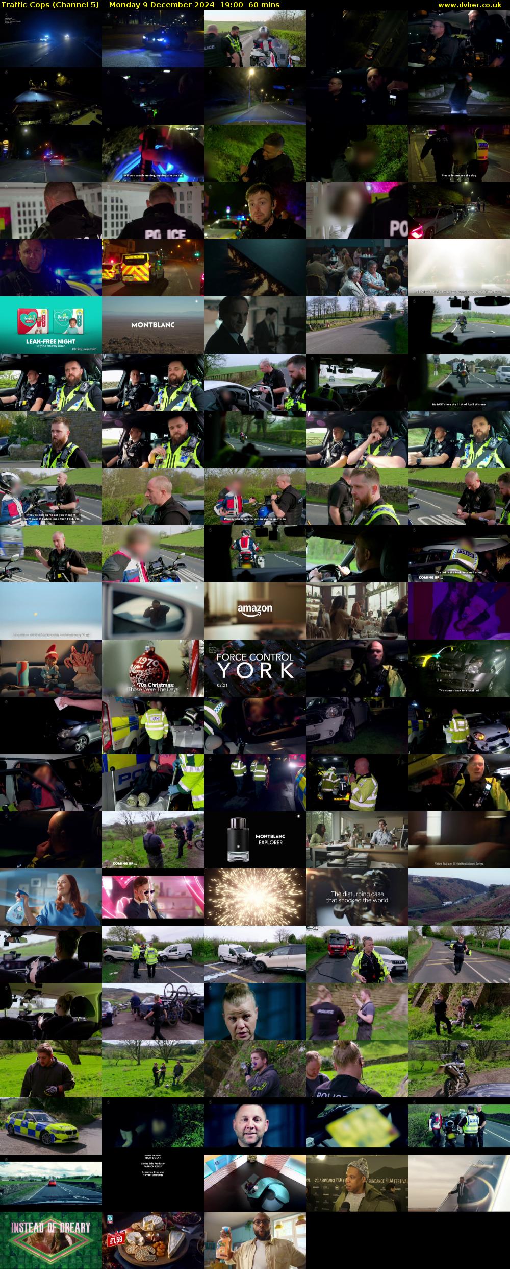 Traffic Cops (Channel 5) Monday 9 December 2024 19:00 - 20:00