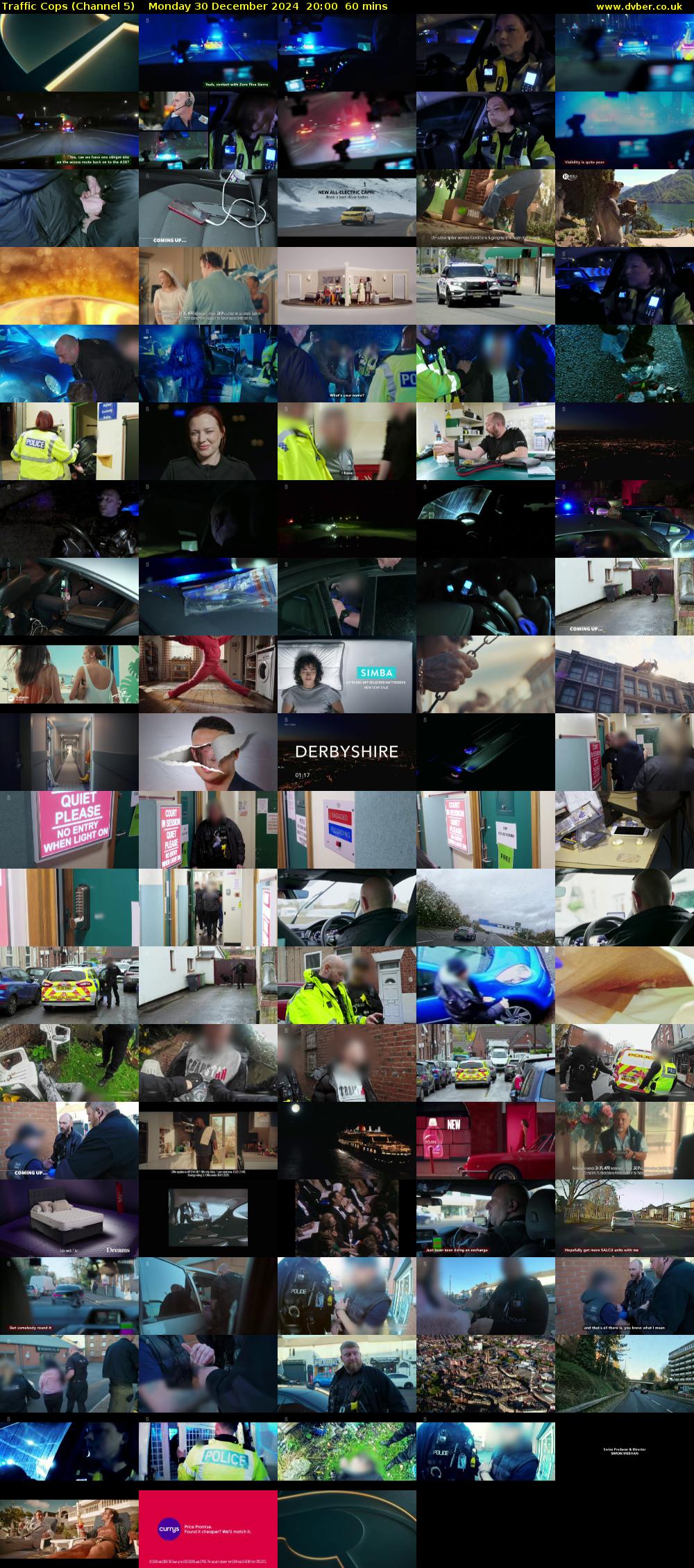 Traffic Cops (Channel 5) Monday 30 December 2024 20:00 - 21:00