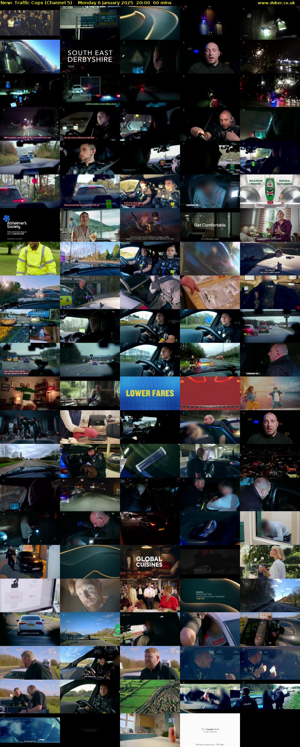 Traffic Cops (Channel 5) Monday 6 January 2025 20:00 - 21:00