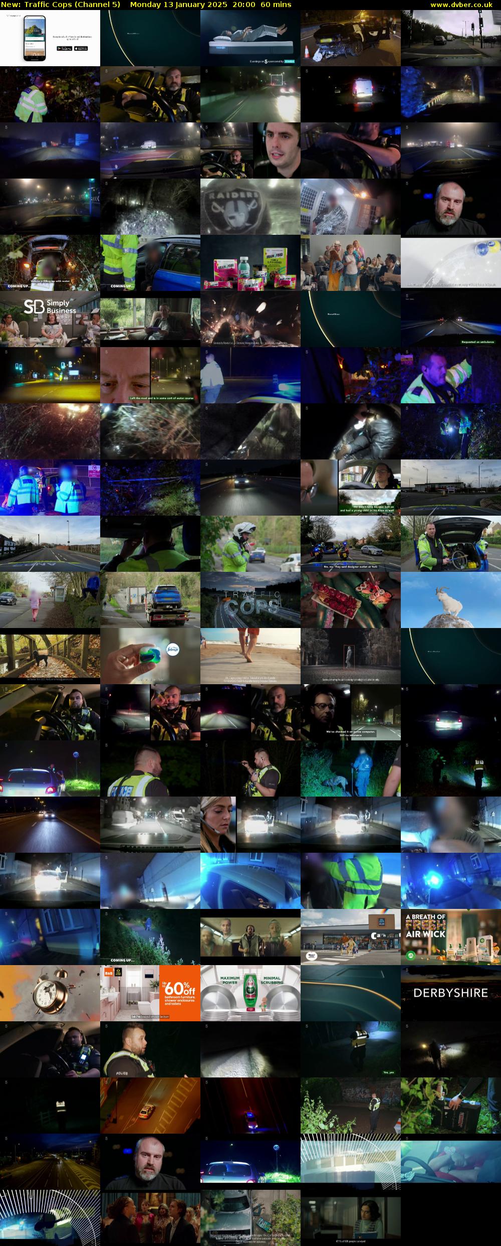 Traffic Cops (Channel 5) Monday 13 January 2025 20:00 - 21:00