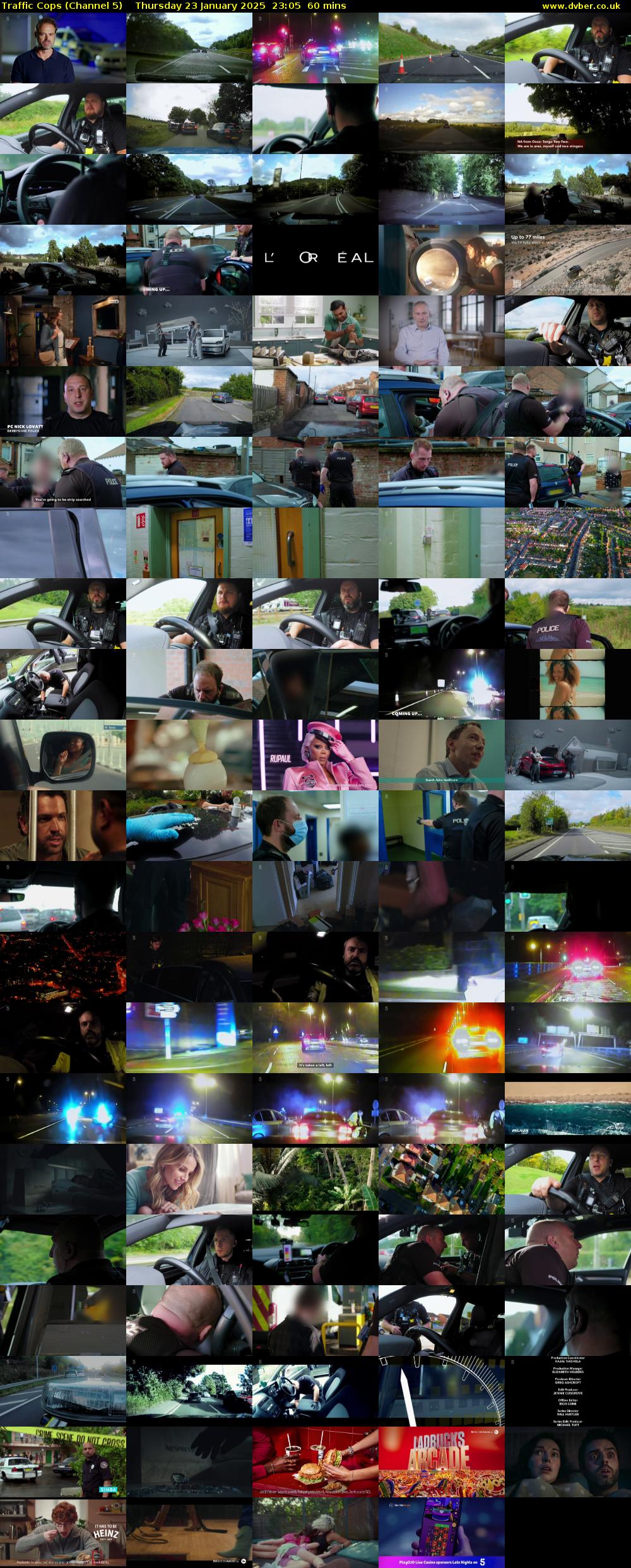Traffic Cops (Channel 5) Thursday 23 January 2025 23:05 - 00:05