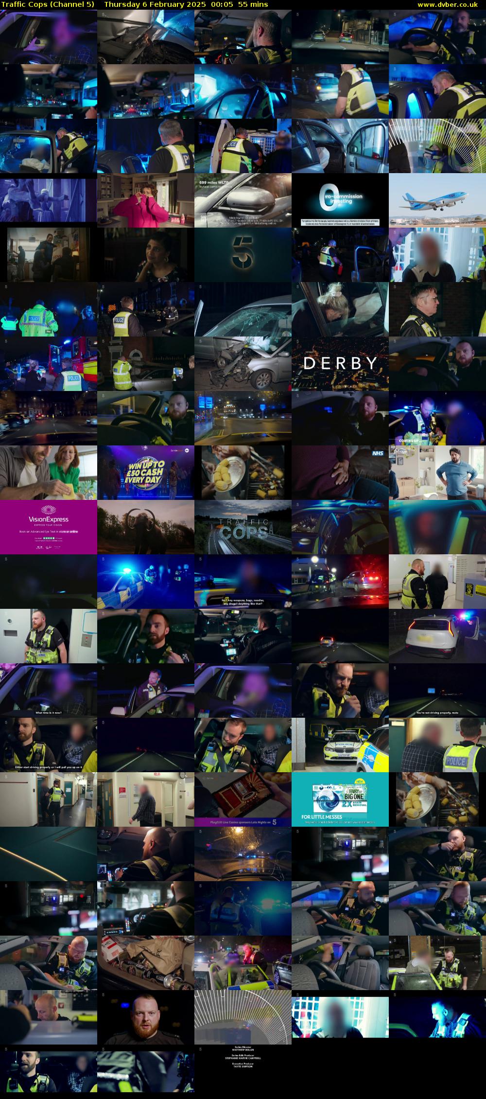 Traffic Cops (Channel 5) Thursday 6 February 2025 00:05 - 01:00