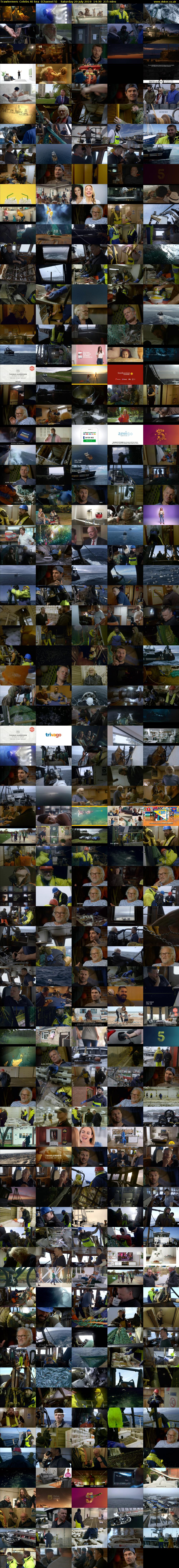 Trawlermen: Celebs At Sea  (Channel 5) Saturday 20 July 2019 14:30 - 18:05
