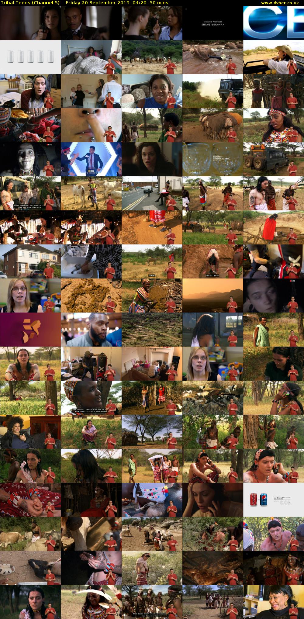Tribal Teens (Channel 5) Friday 20 September 2019 04:20 - 05:10