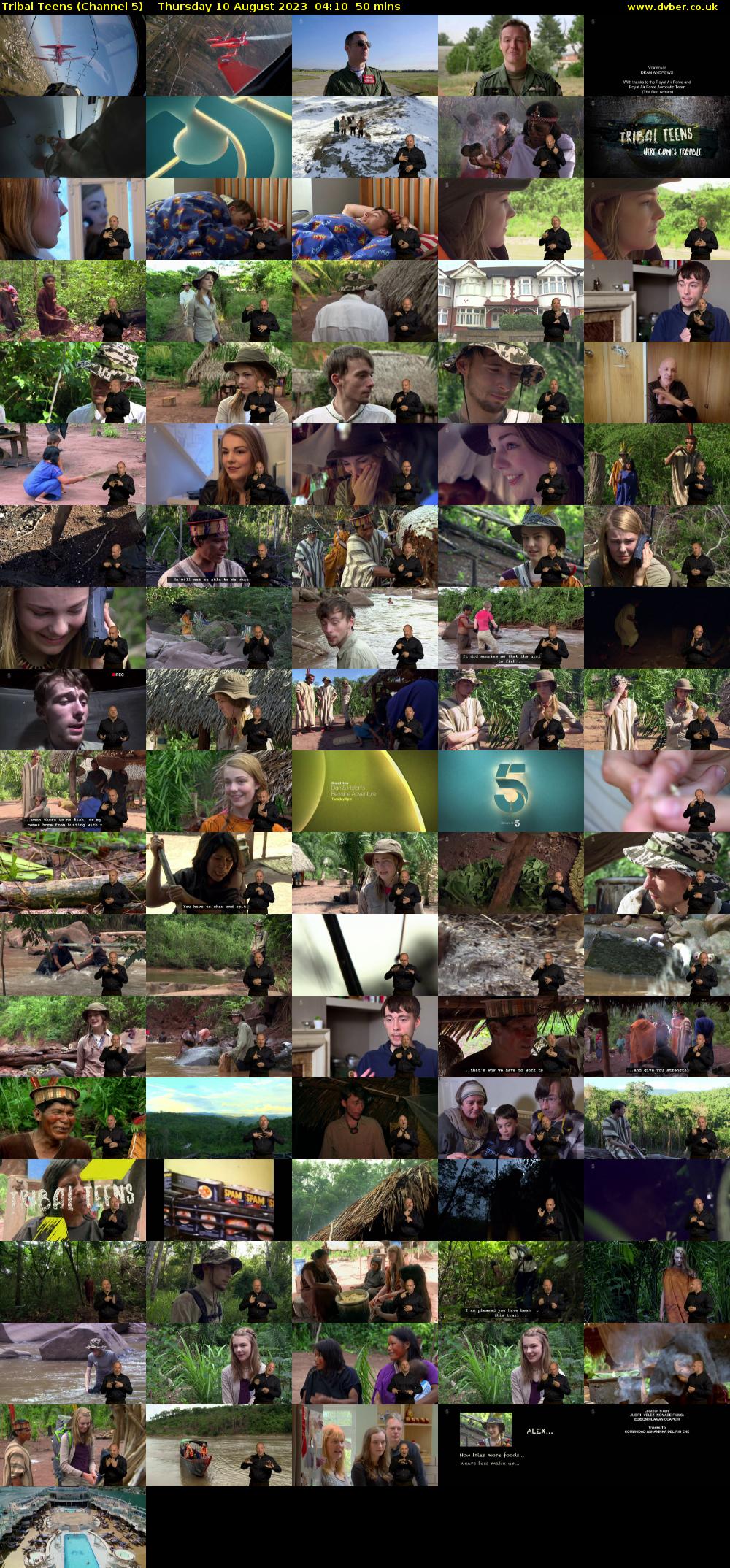Tribal Teens (Channel 5) Thursday 10 August 2023 04:10 - 05:00