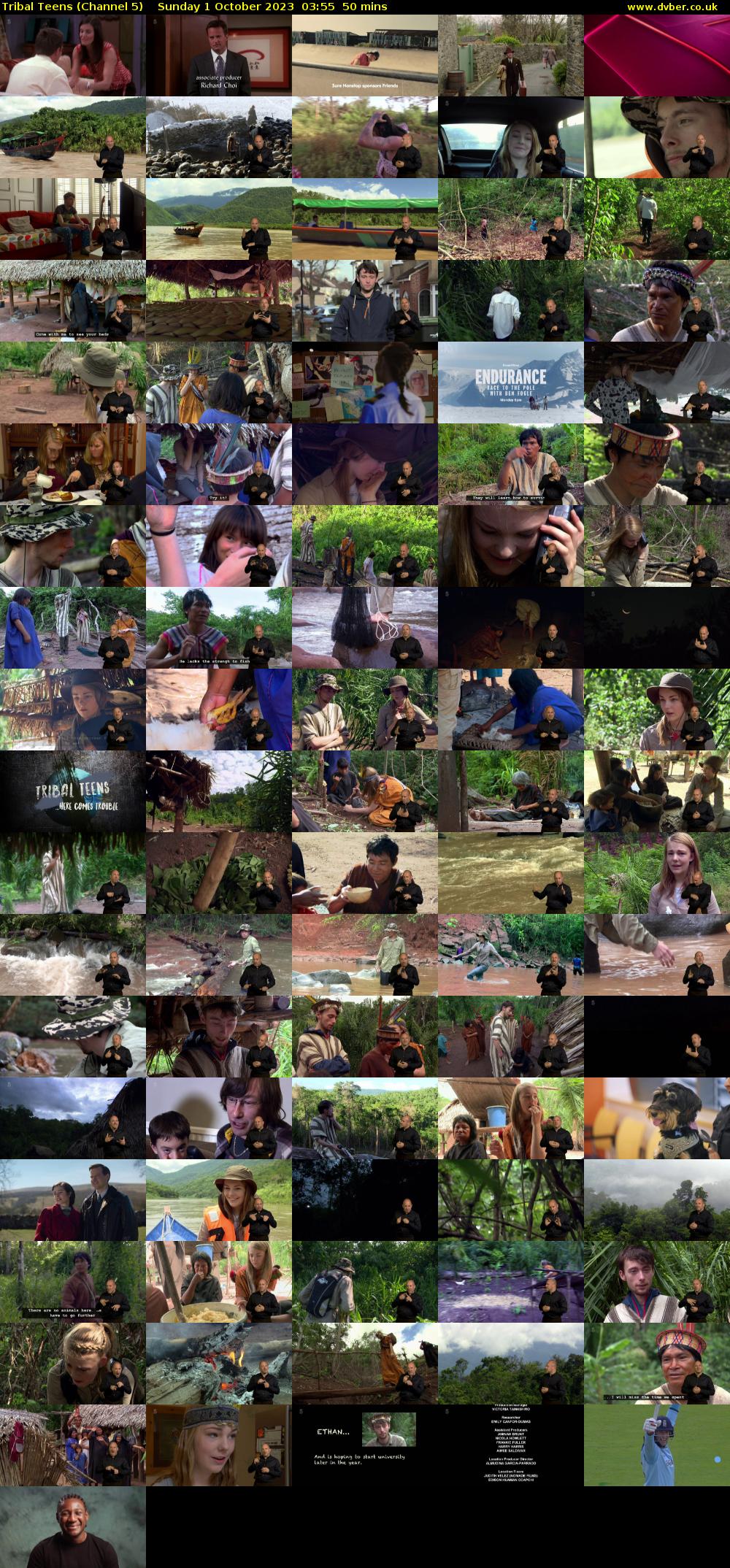 Tribal Teens (Channel 5) Sunday 1 October 2023 03:55 - 04:45