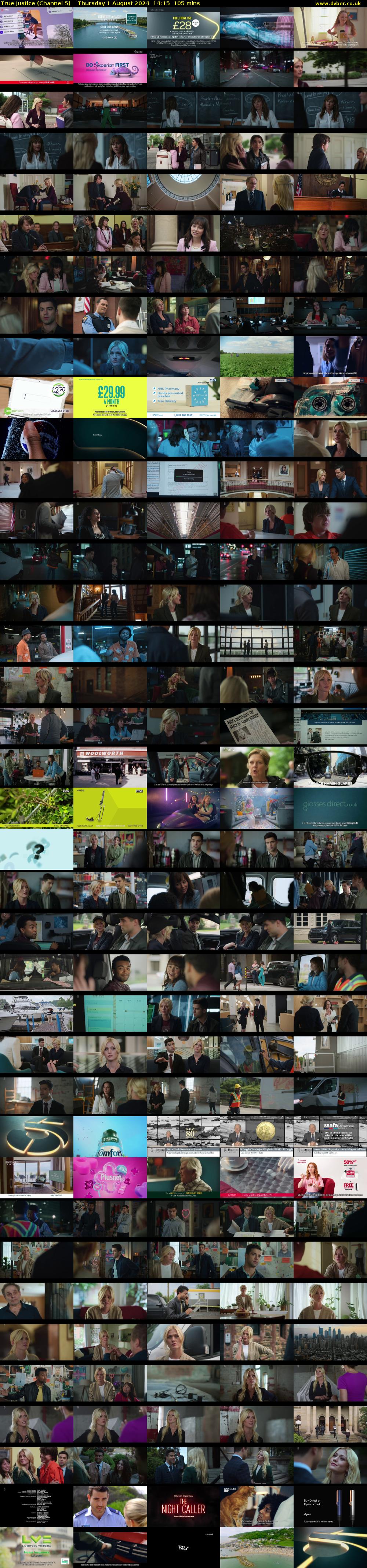 True Justice (Channel 5) Thursday 1 August 2024 14:15 - 16:00