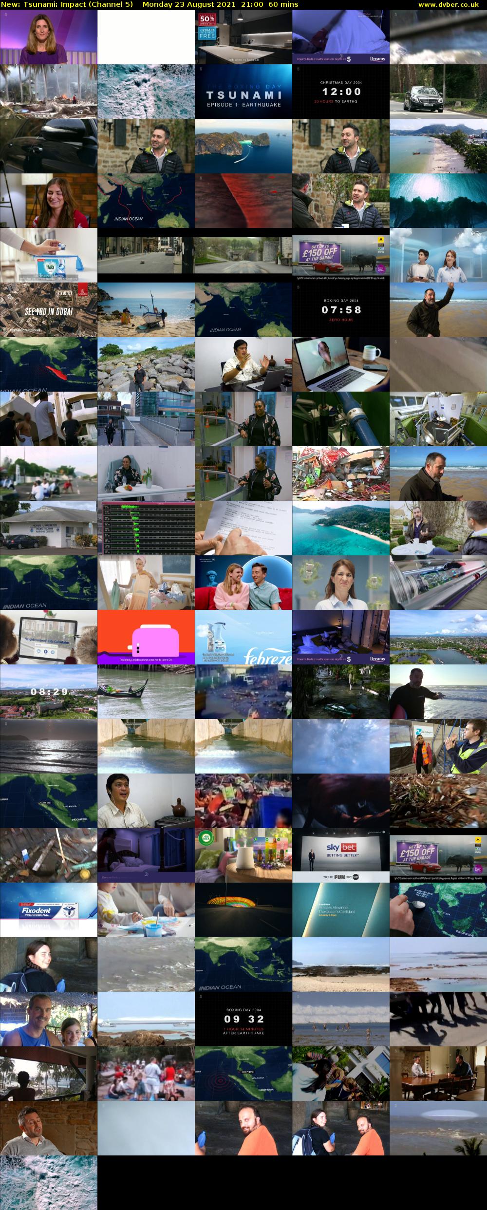 Tsunami: Impact (Channel 5) Monday 23 August 2021 21:00 - 22:00