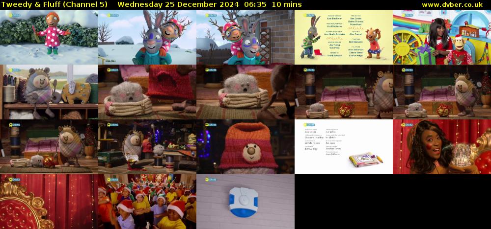 Tweedy & Fluff (Channel 5) Wednesday 25 December 2024 06:35 - 06:45