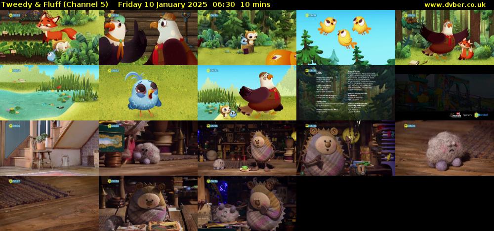 Tweedy & Fluff (Channel 5) Friday 10 January 2025 06:30 - 06:40